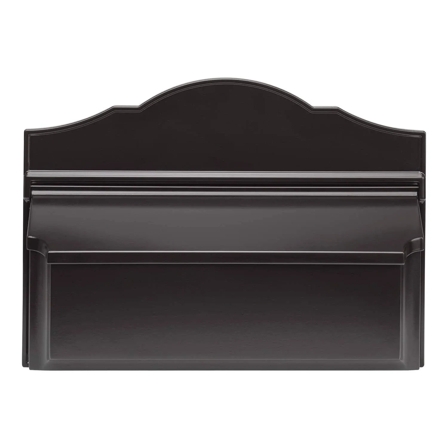 L 16600 Colonial Wall Mailbox Black