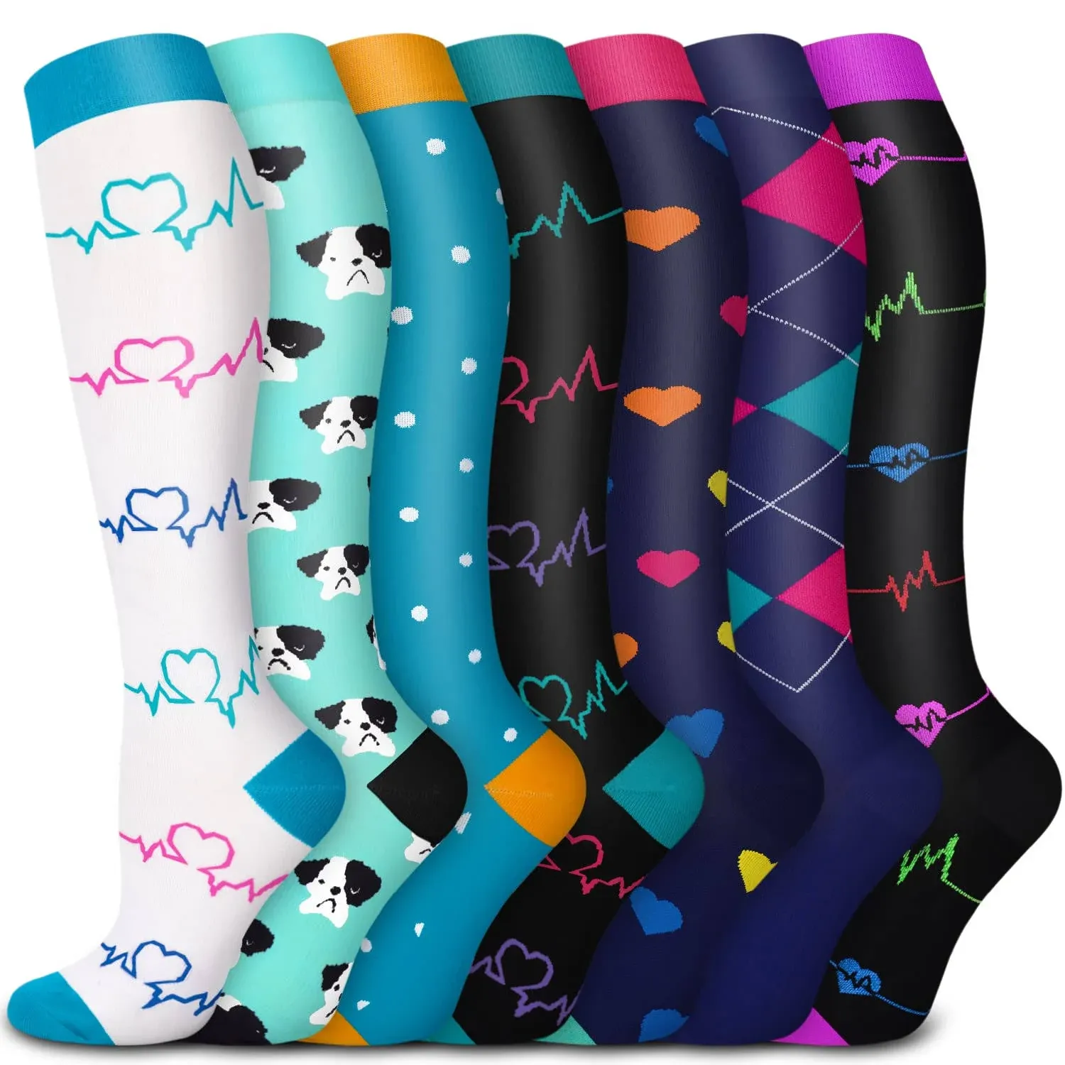 Aoliks Medical Compression Socks for Women & Men, Support Socks for Pregnancy ...