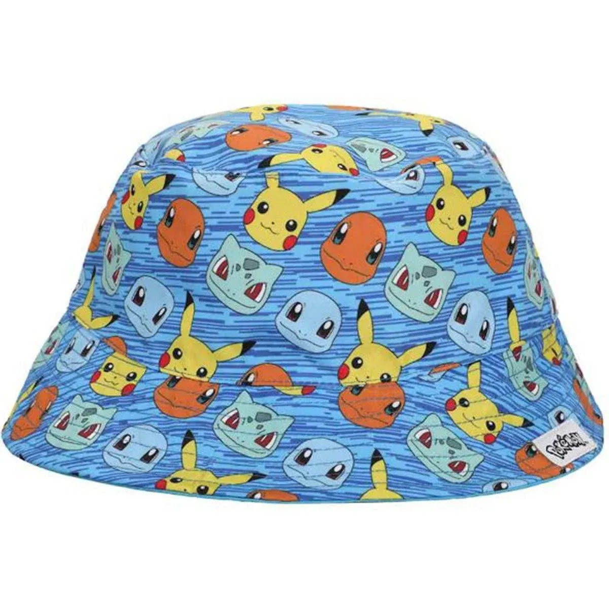 Boys Pokemon Characters Youth Bucket Hat