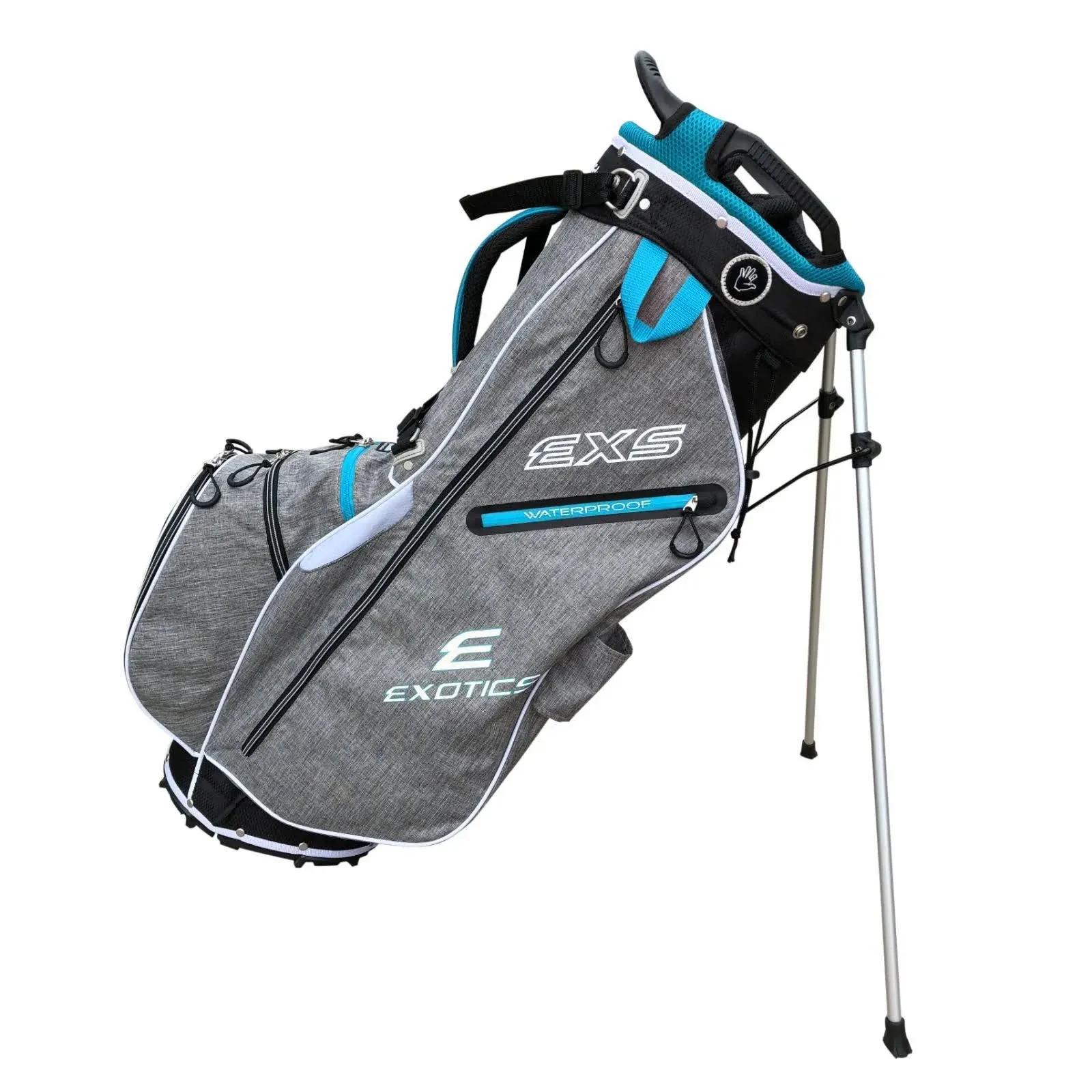 Tour Edge Exotics Xtreme Stand 7.0 Bag Heath Blue White