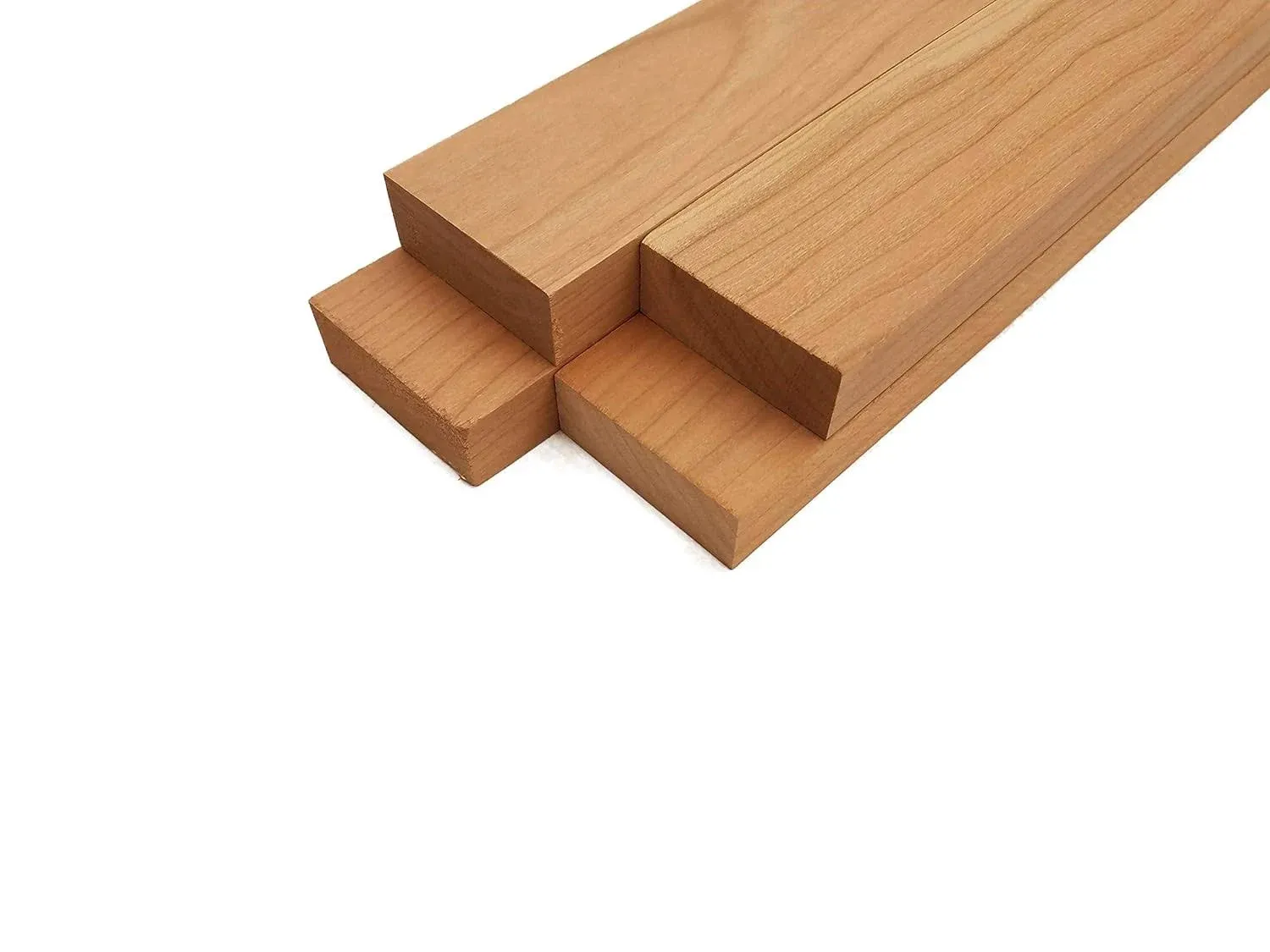 Barrington Hardwoods Cherry Lumber - 3/4" x 2" (4 Pieces) (3/4" x 2" x 12")