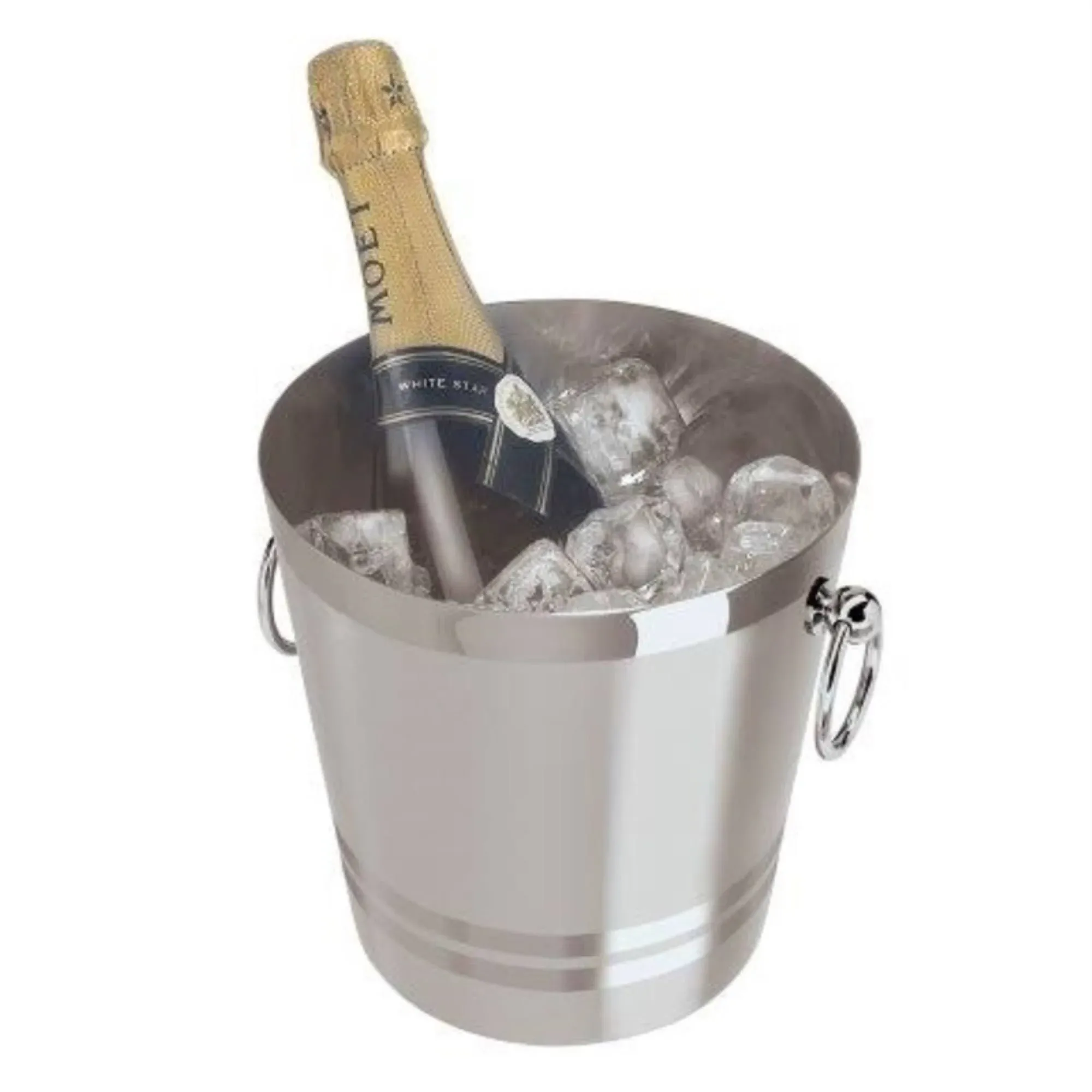 Oggi 7041 4.25 Qt Stainless Steel Champagne Bucket Multicolor