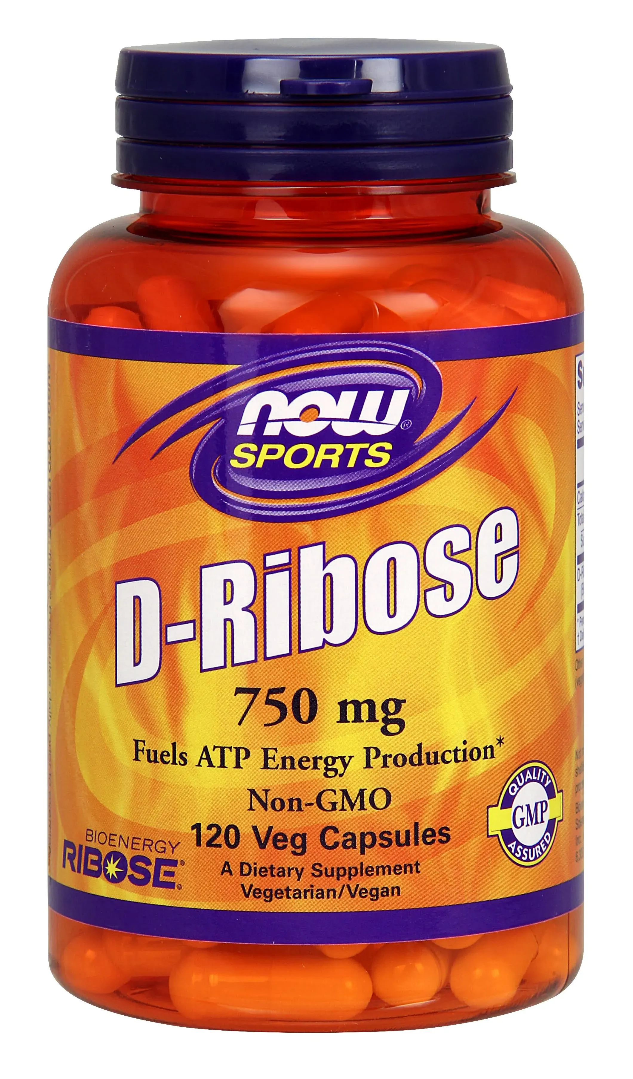 Now Foods, D-Ribose 750 mg 120