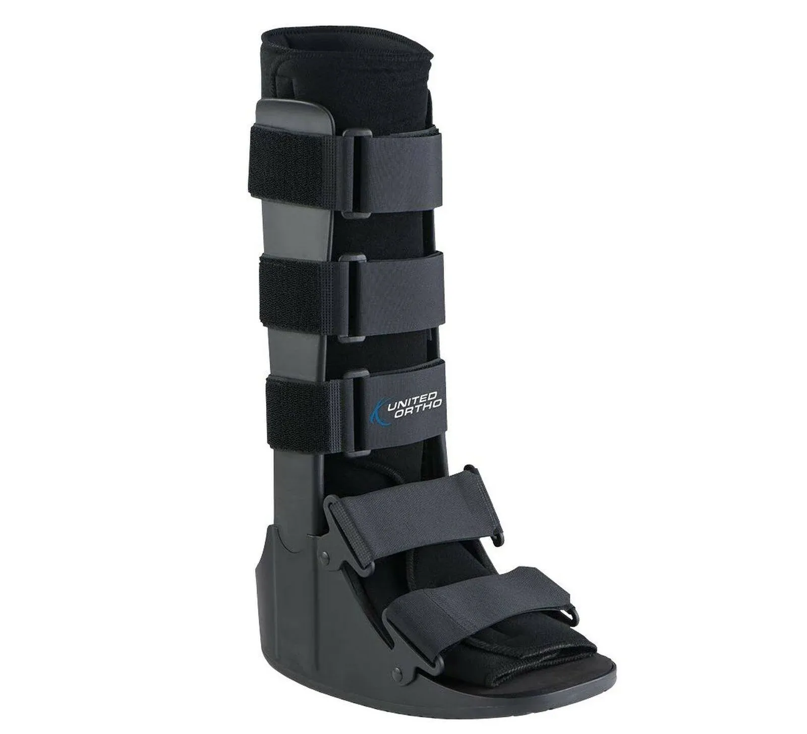 United Ortho Cam Walker Fracture Boot, Medium, Black