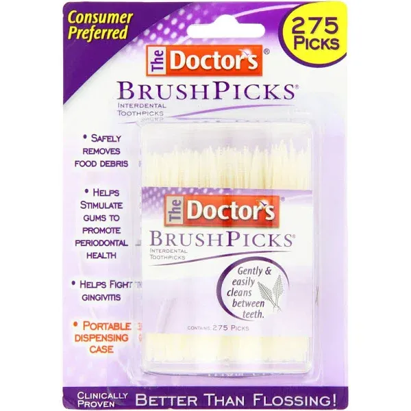 Doctor's BrushPicks Interdental Toothpicks