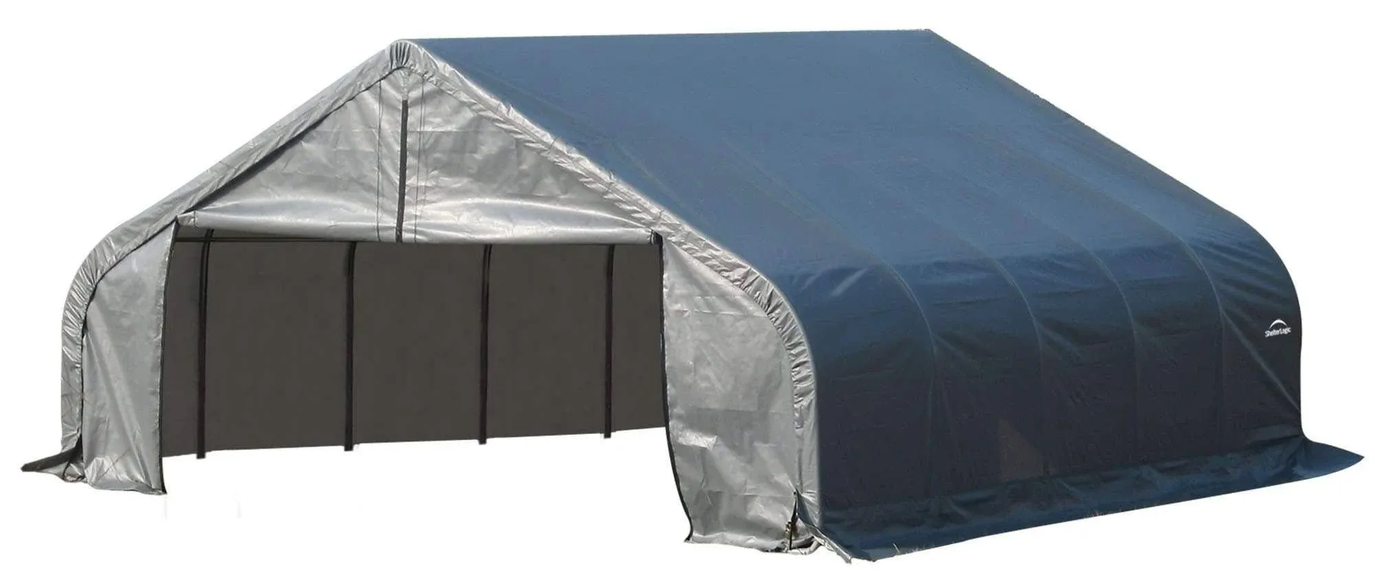 ShelterLogic | ShelterCoat 22 x 28 ft. Garage Peak Green STD - 78741