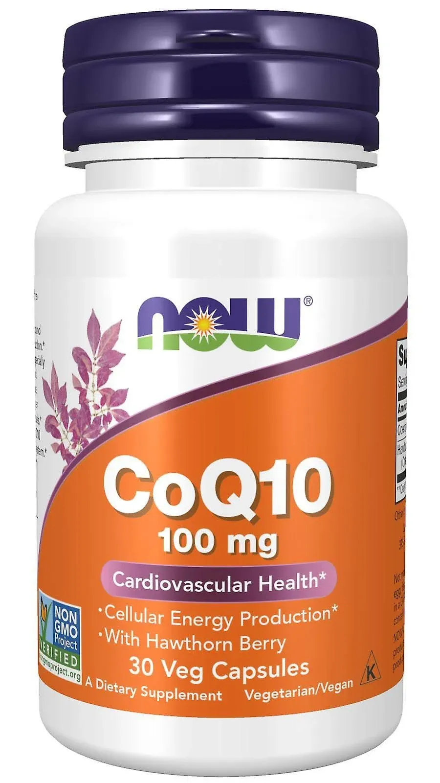 Now CoQ10 100mg 30 Cápsulas