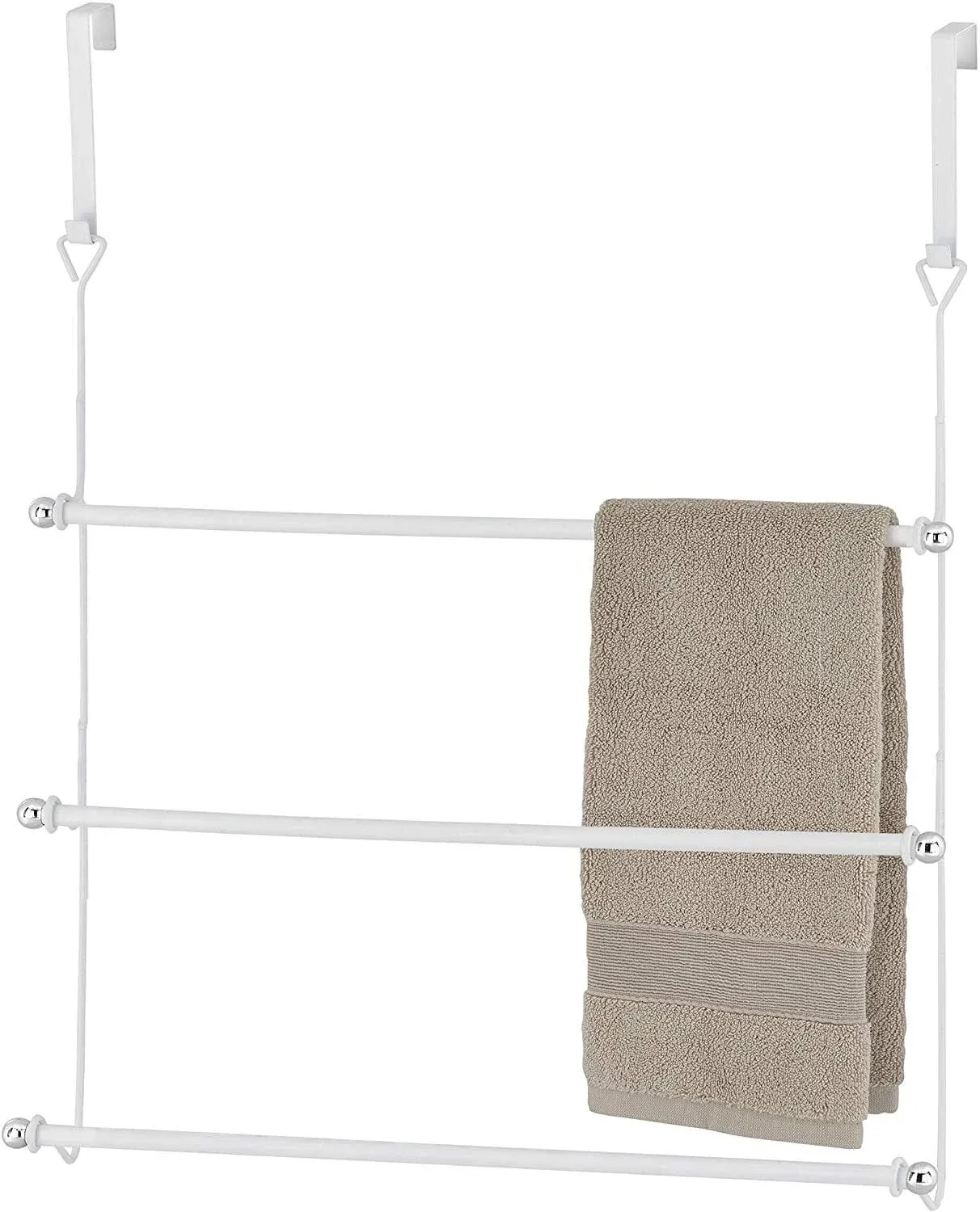 3 Over-the-Door Towel Rack MyGift