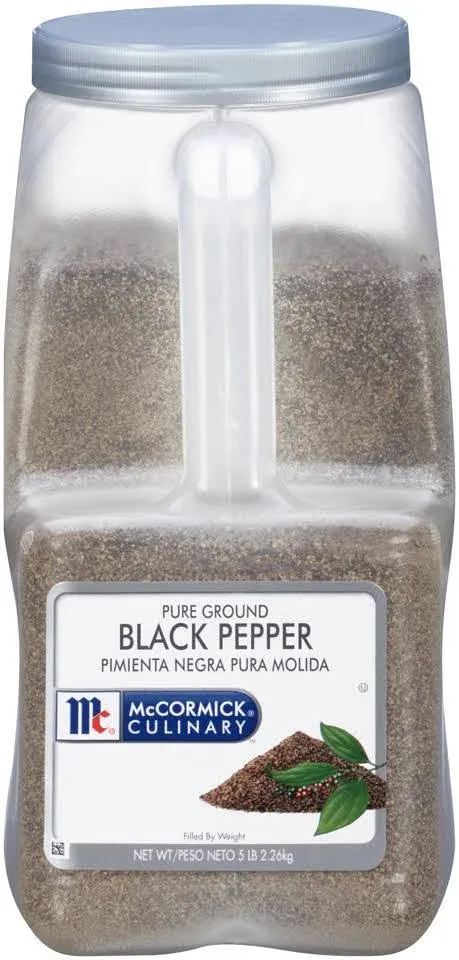 McCormick Pure Ground Black Pepper, 16 oz