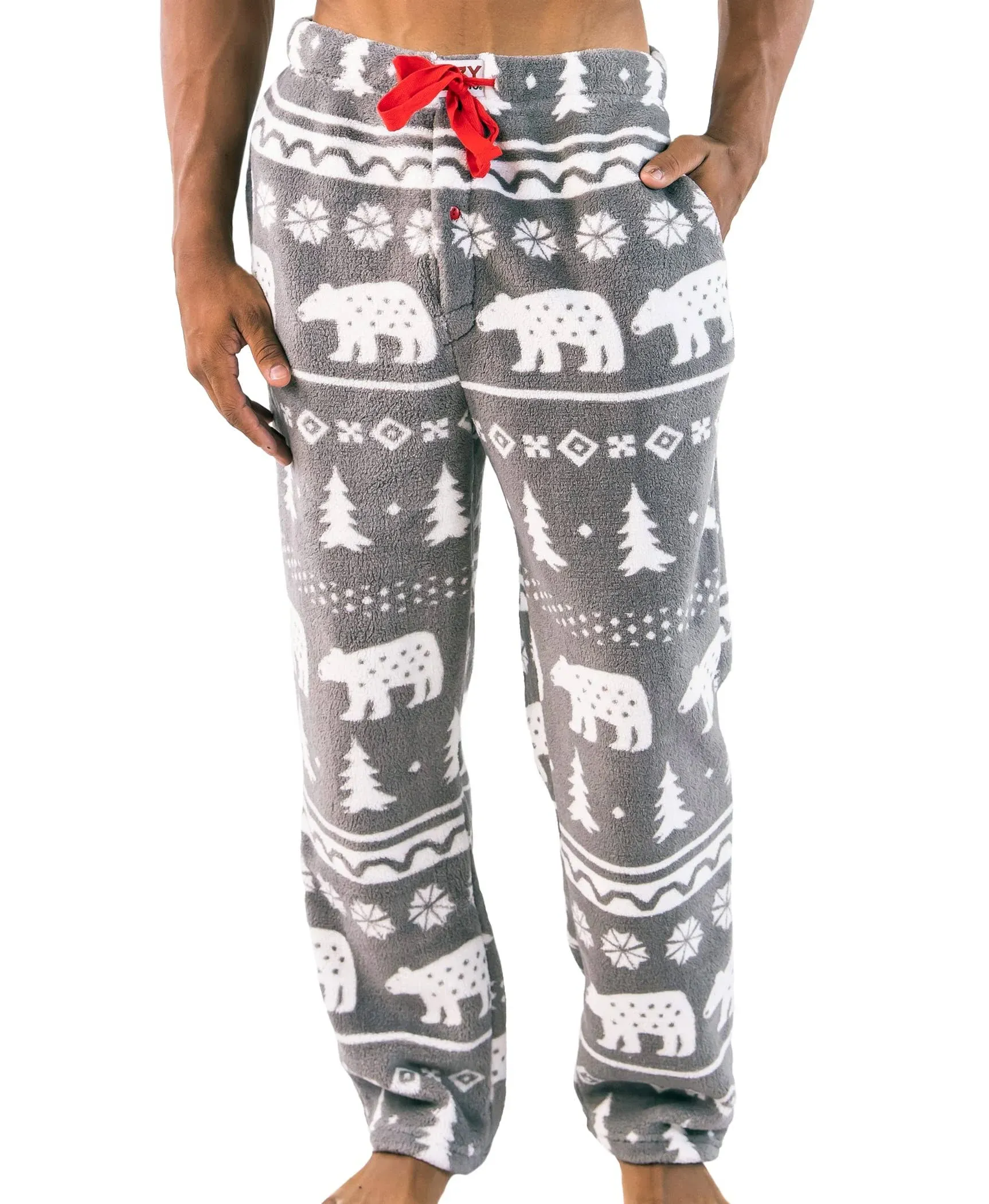 Lazy One Men's Fleece Pajama Pants