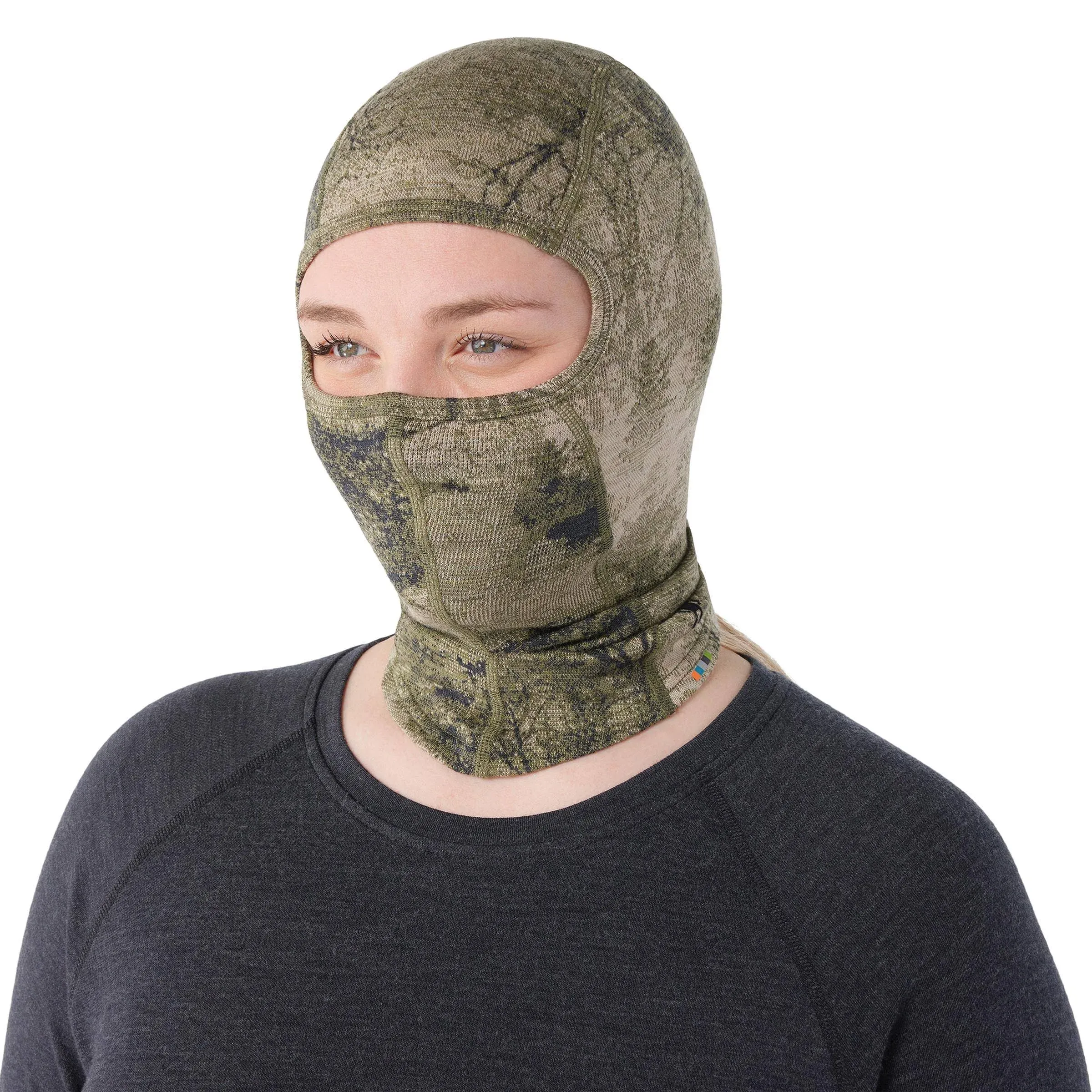 Smartwool Thermal Merino Balaclava Winter Moss Forest