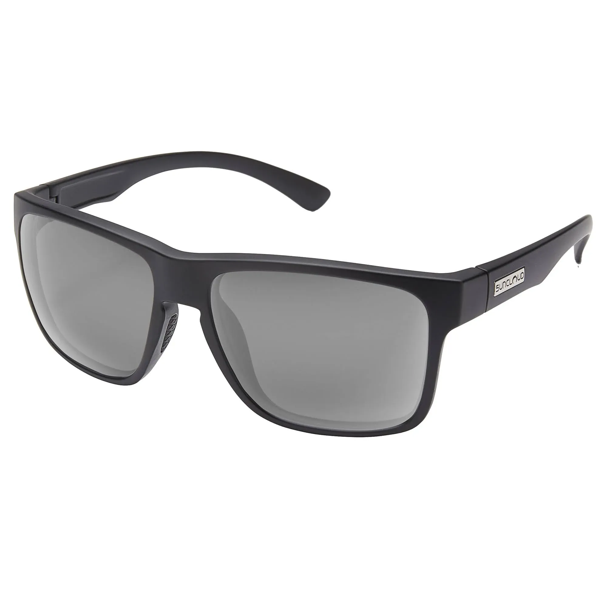 Suncloud Rambler Sunglasses Matte Crystal / Blue Mirror Polarized