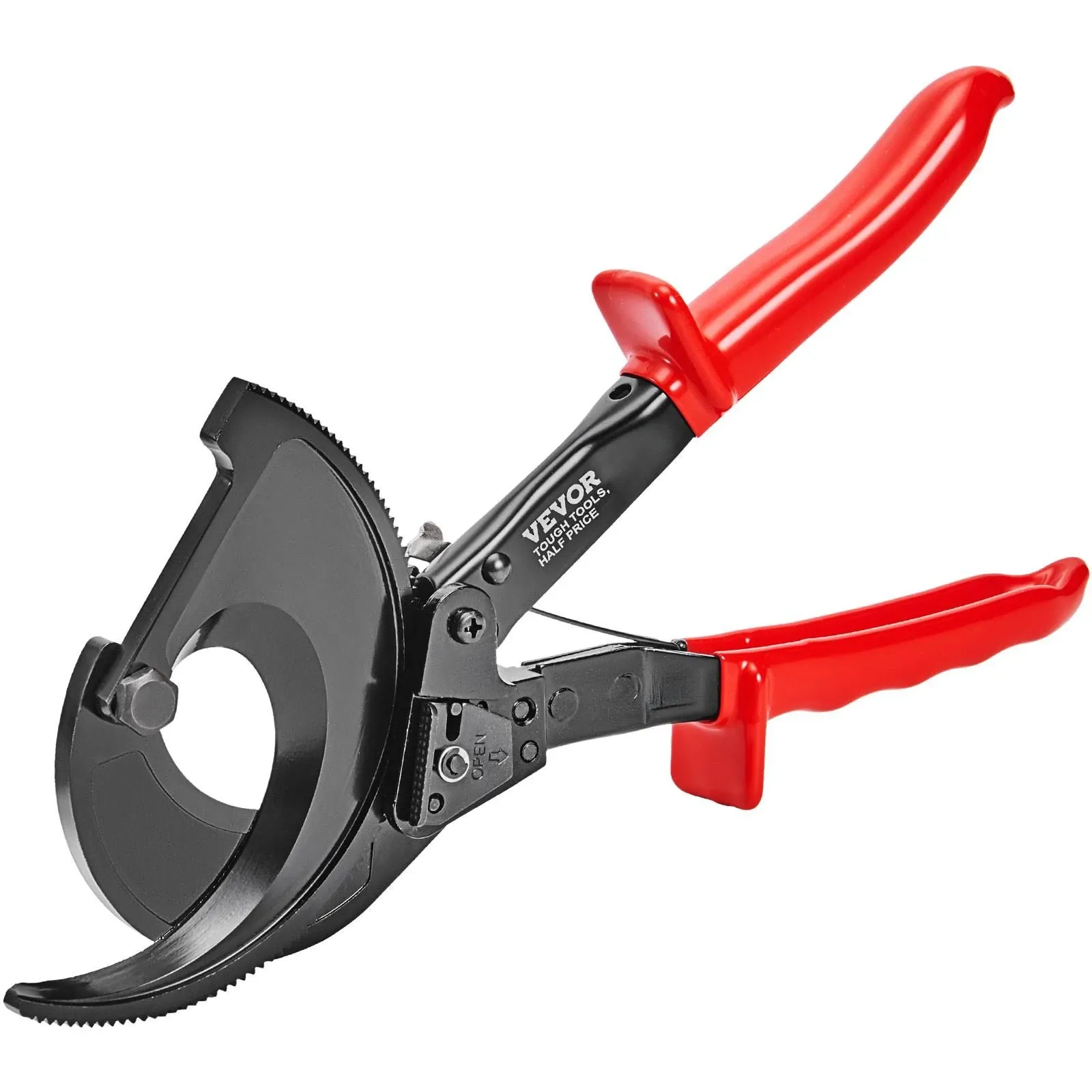 VEVOR Ratcheting Cable Cutter, 11" Wire Cutter Heavy Duty with Gloves, Strong Silicon-Manganese Spring Steel Blade-for Cutting Up to  400 mm² / 780 MCM Electrical Wire  | VEVOR US