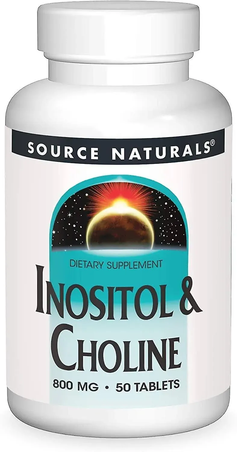 Source Naturals - Inositol & Choline 800 MG - 100 Tablets