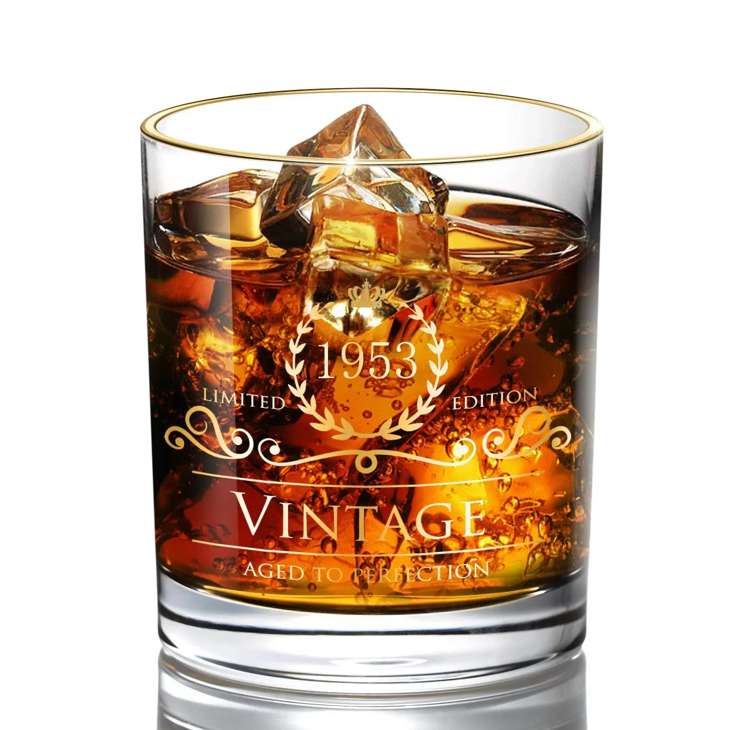 69th Birthday Gifts For Men 1953 Whiskey Glass Gift For 69 Year Old Dad Husband 