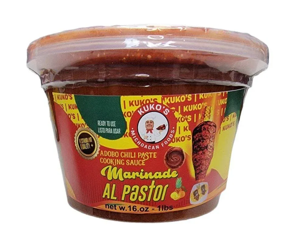 Al Pastor Adobo Marinade Chili Paste with Pineapple Cooking Sauce Chili Paste Taco Maker