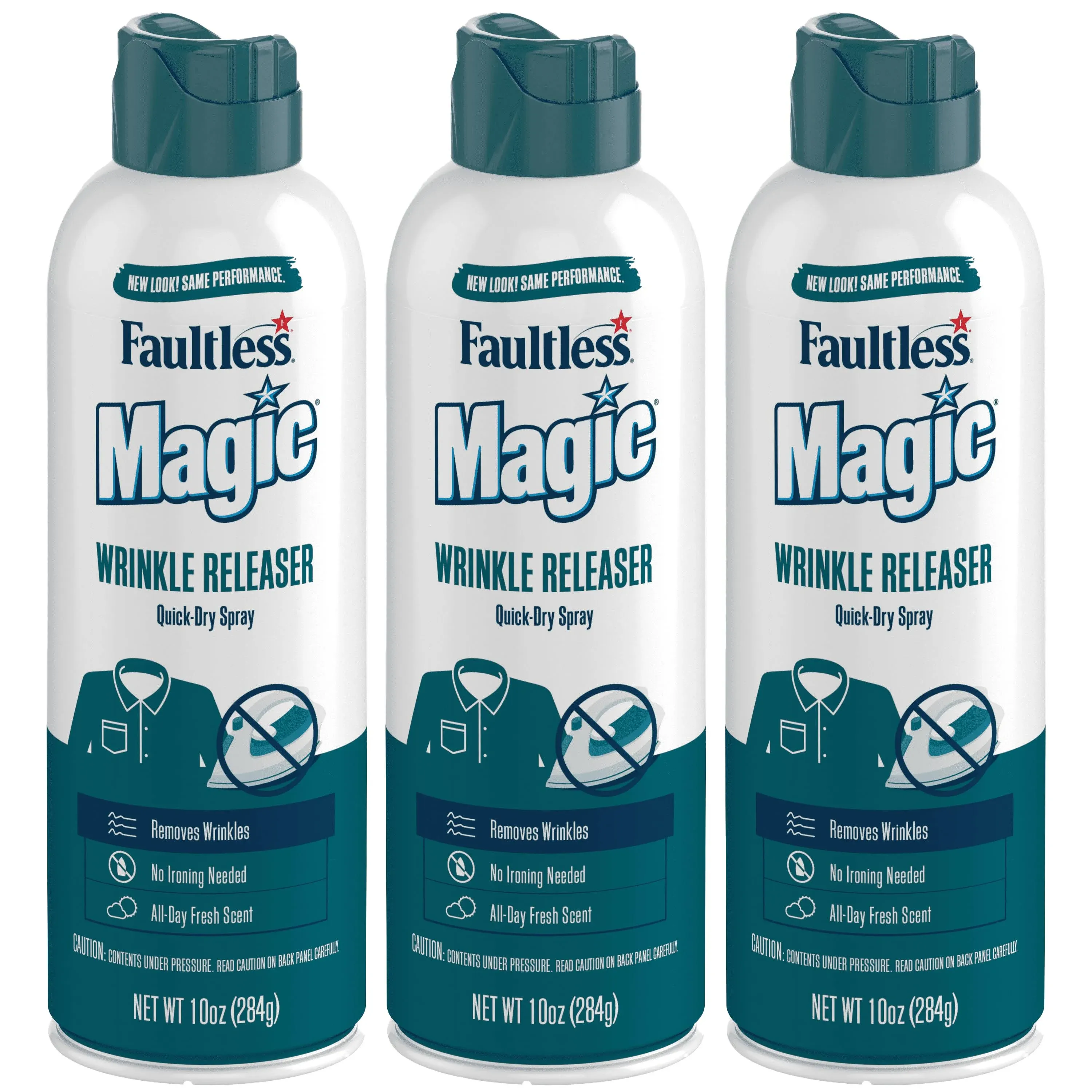 Magic Wrinkle Releaser Fresh Scent Quick-Dry Spray (3 Pack)