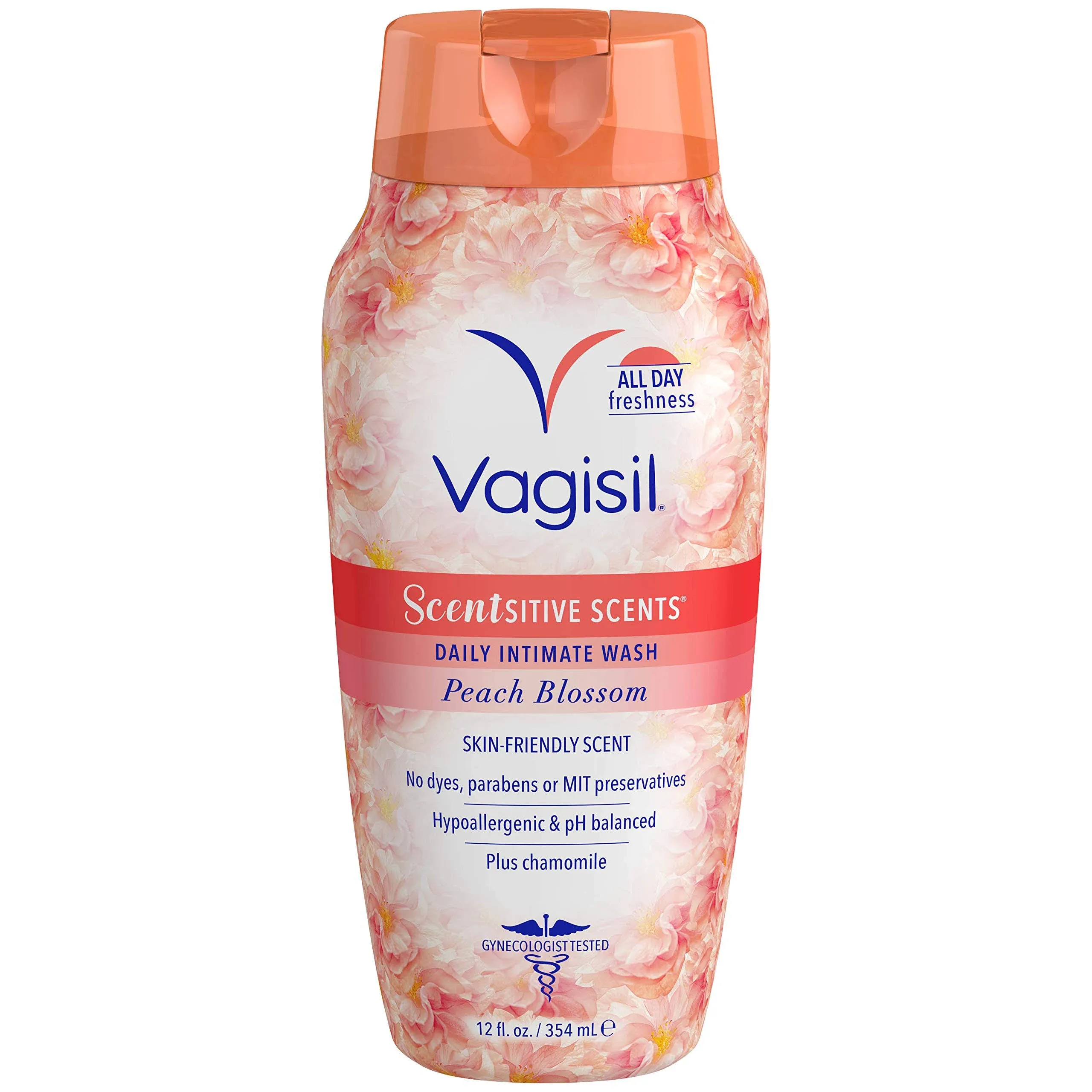 Vagisil Scentsitive Scents Peach Blossom Wash