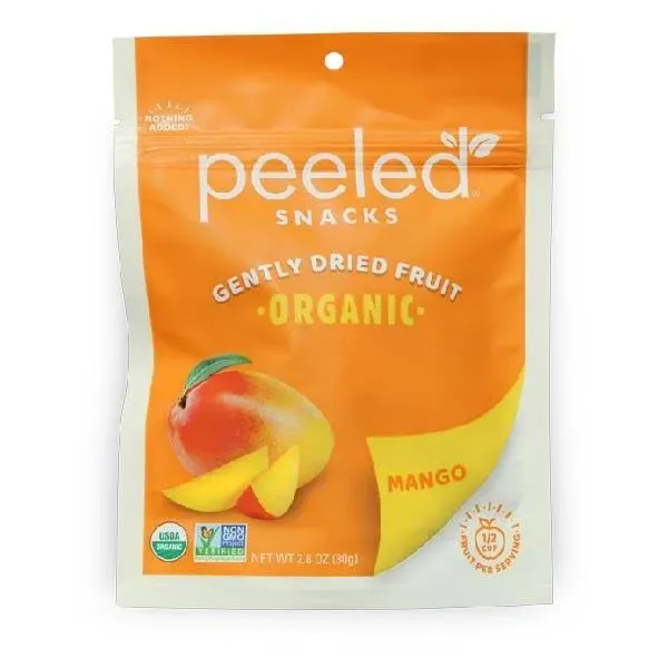 Peeled Snacks Organic Mango Dried Fruit