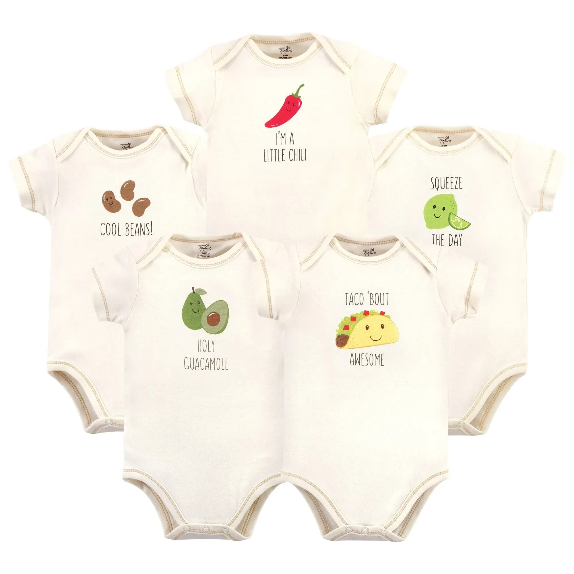 Touched by Nature Baby Bodysuits