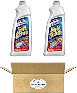 Soft Scrub Multi-Purpose Cleanser with Oxi, Surface Cleaner, 24 Ounce (Pack of 20)