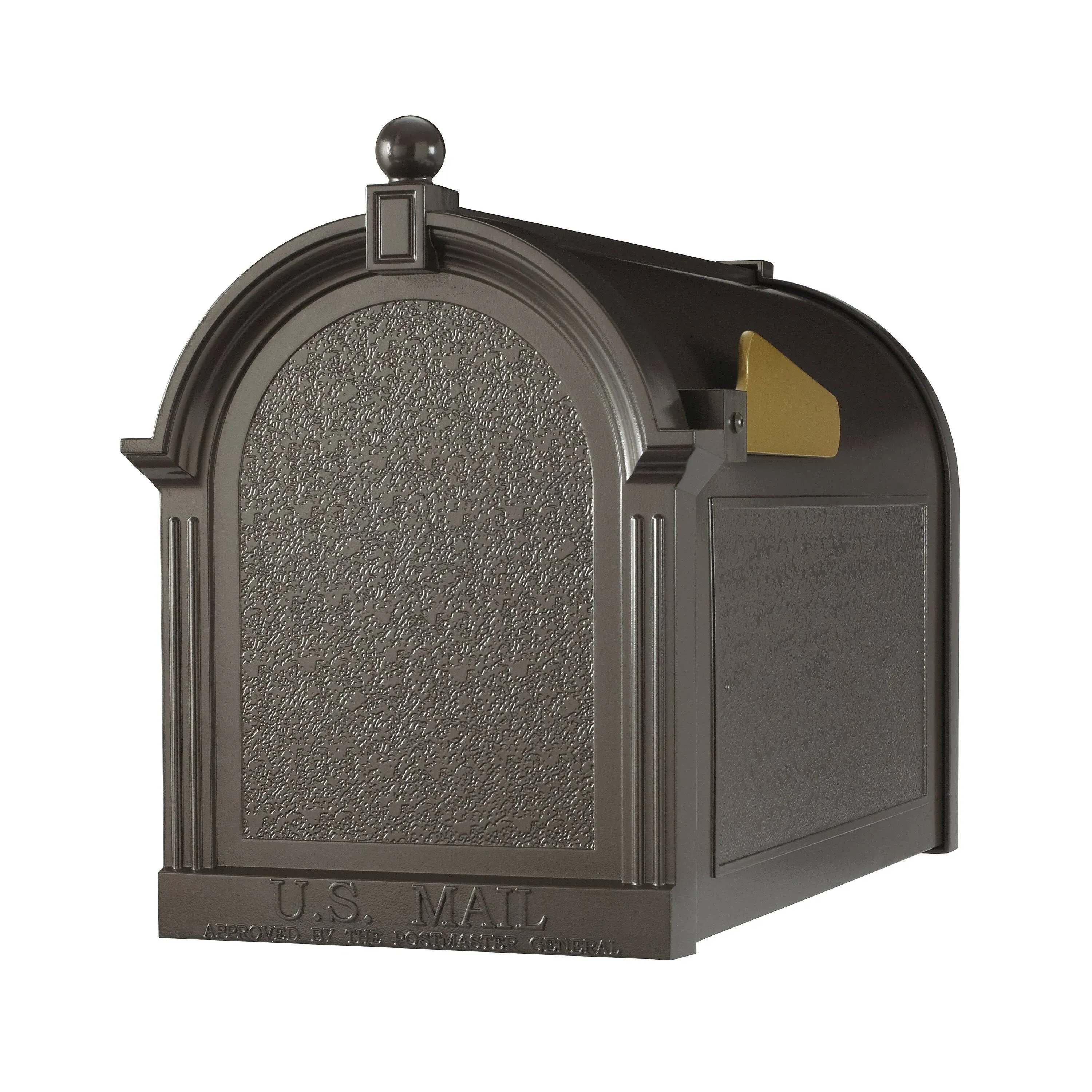 Capital Mailbox, French Bronze