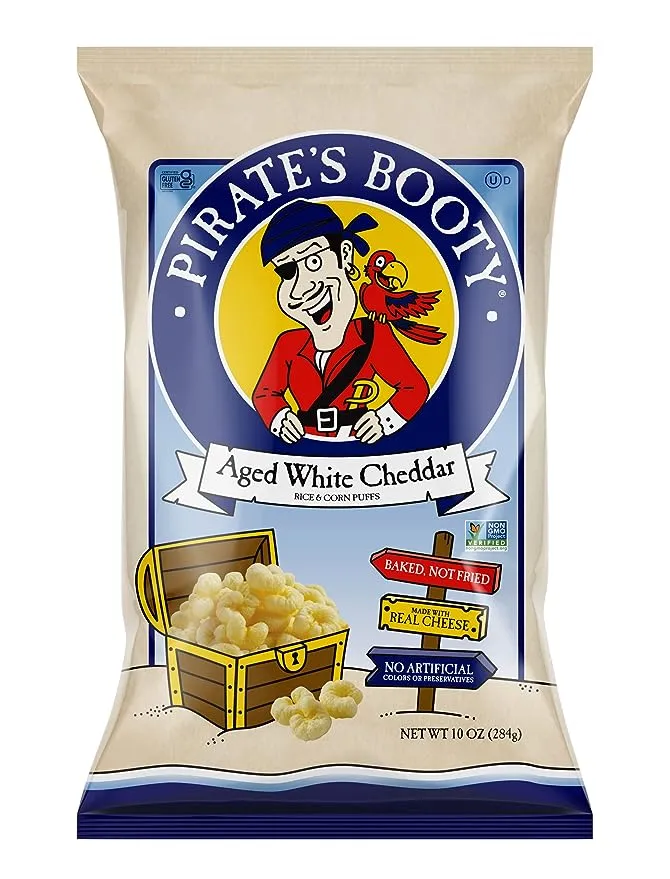 Pirate's Booty Aged White Cheddar Puffs