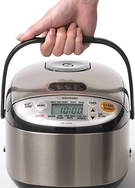 Zojirushi NS-LHC05 Micom Rice Cooker & Warmer, Stainless Dark Brown