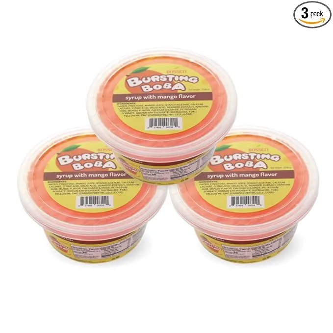 Bursting Popping Boba 3 Flavor Fun Pack