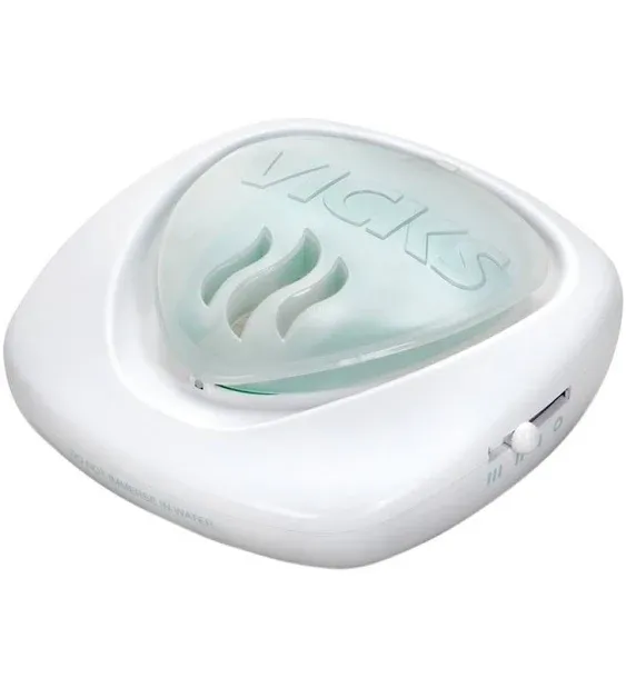 Vicks Nightlight & Waterless Vaporizer, White/Green