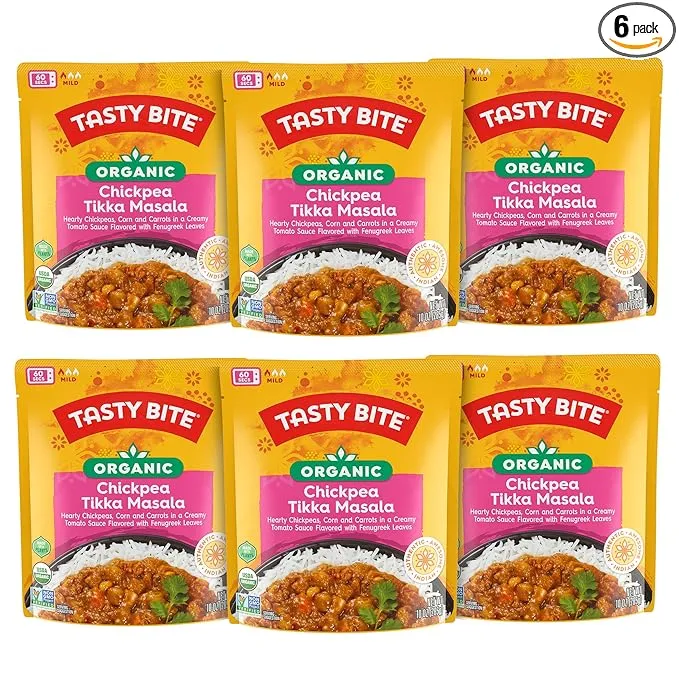 Tasty Bite Organic Chickpea Tikka Masala