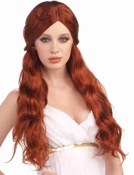 Auburn Venus Adult Costume Wig