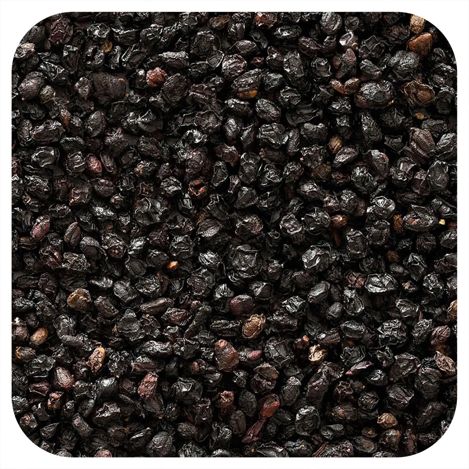 Frontier Co-op Organic Dried Elderberries, European Whole | Kosher & Non-GMO | for Making Tea, Syrup, Gummies | 1 Pound Bulk Bag | Sambucus nigra L