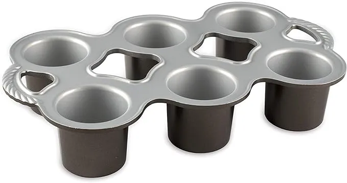 Nordic Ware Grand Popover, 6 Cavaties, Graphite