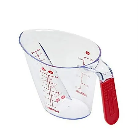 Farberware Pro Angled Measuring Cup, 4 Cup, Red