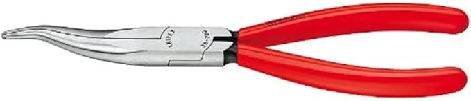 Knipex 38 31 200, 8" Long Nose Pliers without Cutter-S Shape