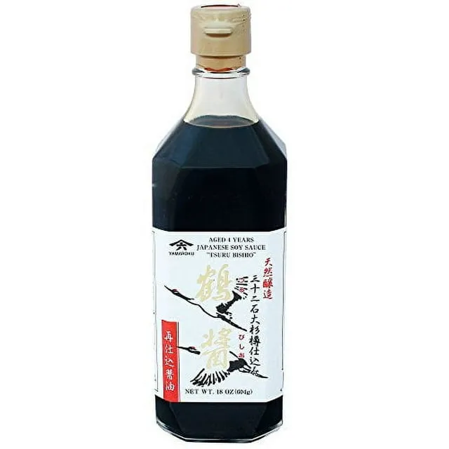 Yamaroku Soy Sauce Aged 4 Years Shodoshima Tsurubishio 500ml 4535751000017