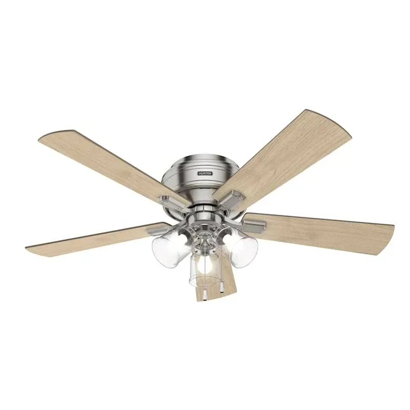 Hunter Crestfield 52" Ceiling Fan with Light