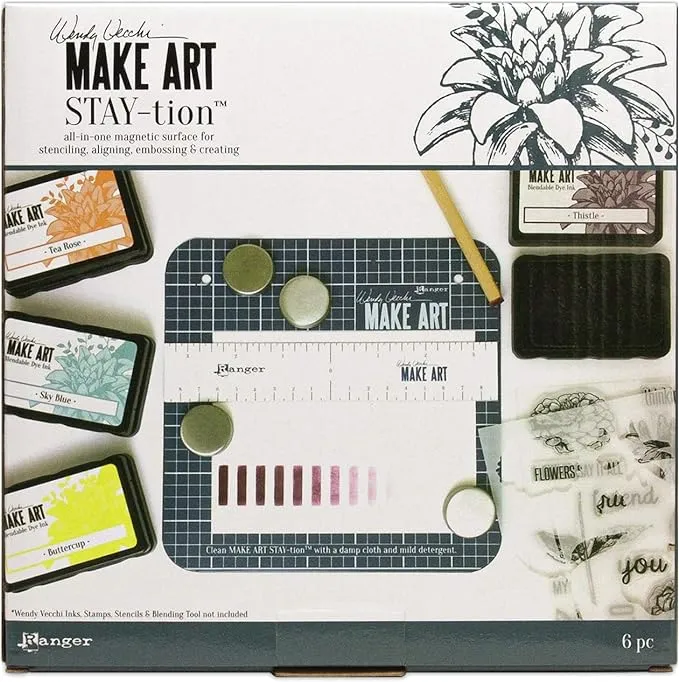 Wendy Vecchi Make Art Stay-tion 7"