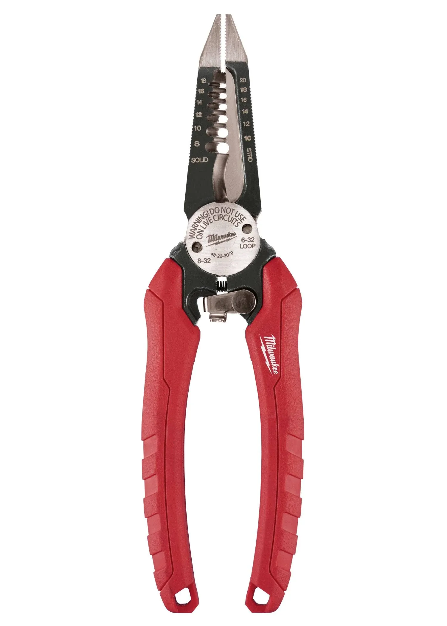 Milwaukee Tool 7.75 -inch Combination Electricians 6-in-1 Wire Strippers Pliers