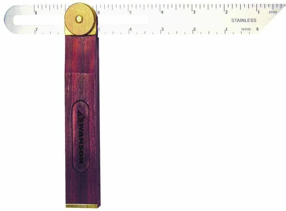 Swanson TS149 9" Sliding T-Bevel Hardwood Handle