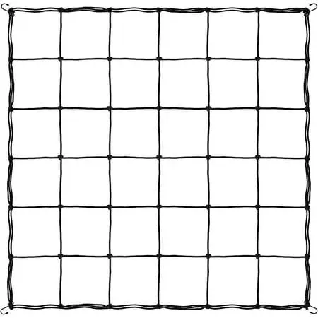 iPower 3x3FT Flexible Elastic Trellis Netting with Hooks Tent Grow Room, Climbing Plants Support, 1 Pack, Flowers & Vegetables