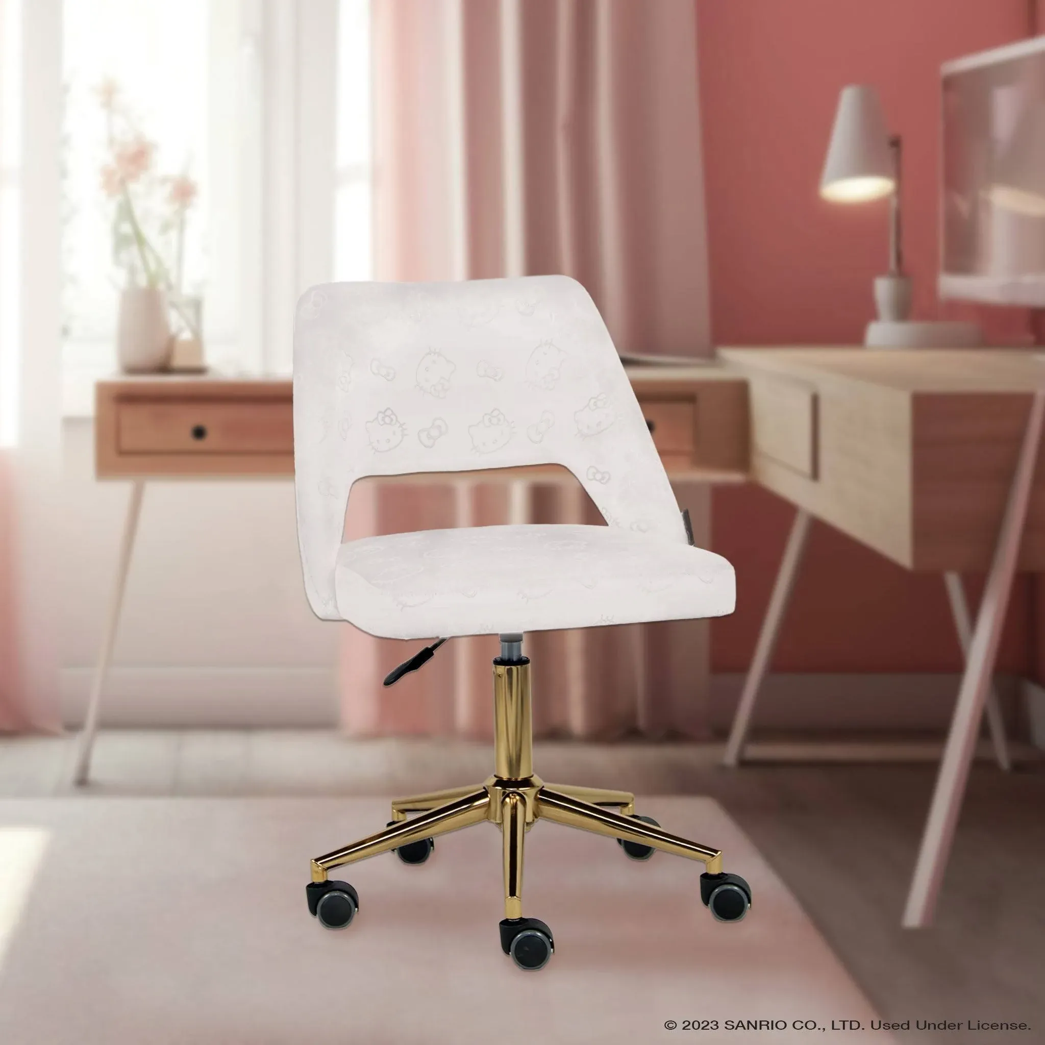 Hello Kitty Vanity Swivel Chair - Contemporary - Vanity Stools And Benches - by Impressions Vanity Company | Houzz