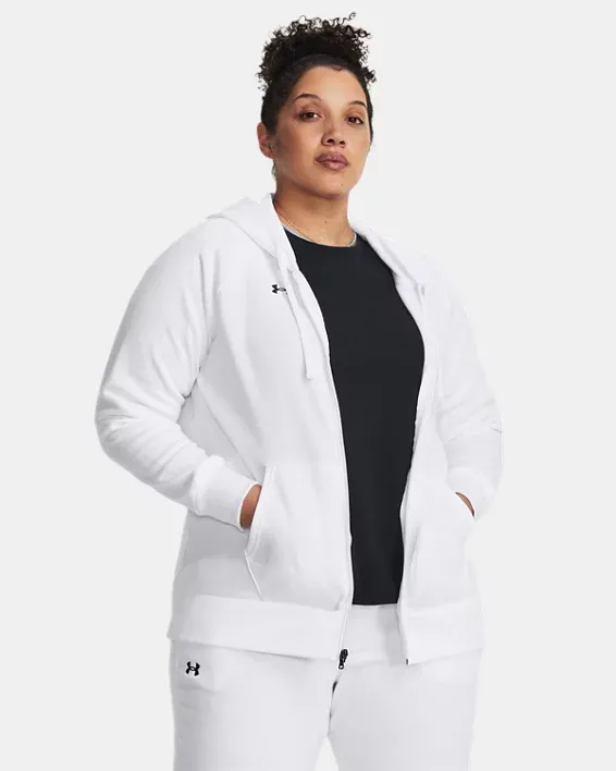 Under Armour Women's Rival Fleece Full-Zip Hoodie