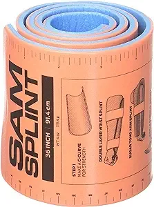 Sam Medical Splint Roll Pink 2 Count