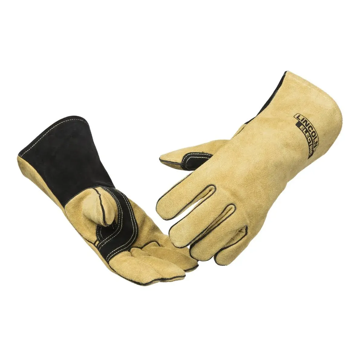 Lincoln Electric K4082-L Heavy Duty MIG/Stick Welding Gloves Large