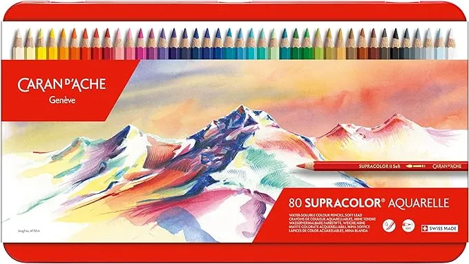 Caran D'Ache Supracolor Soft Aquarelle Pencils