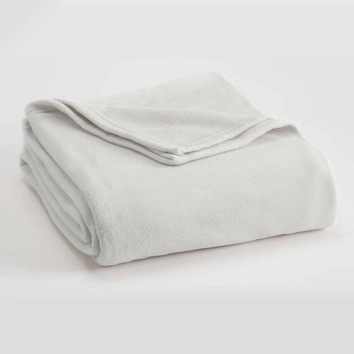 Vellux Twin Star White Microfleece Blanket