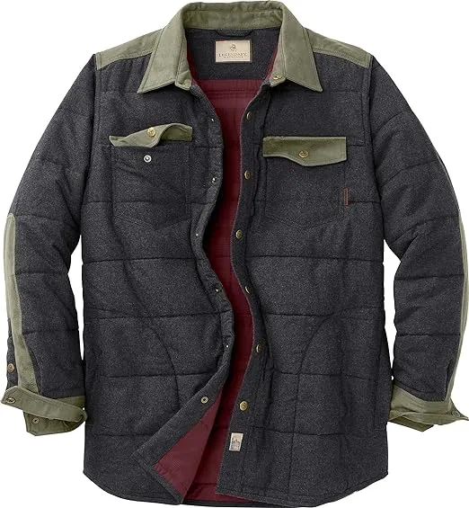 Legendary Whitetails Men's High Caliber Quilted Shirt Jacket