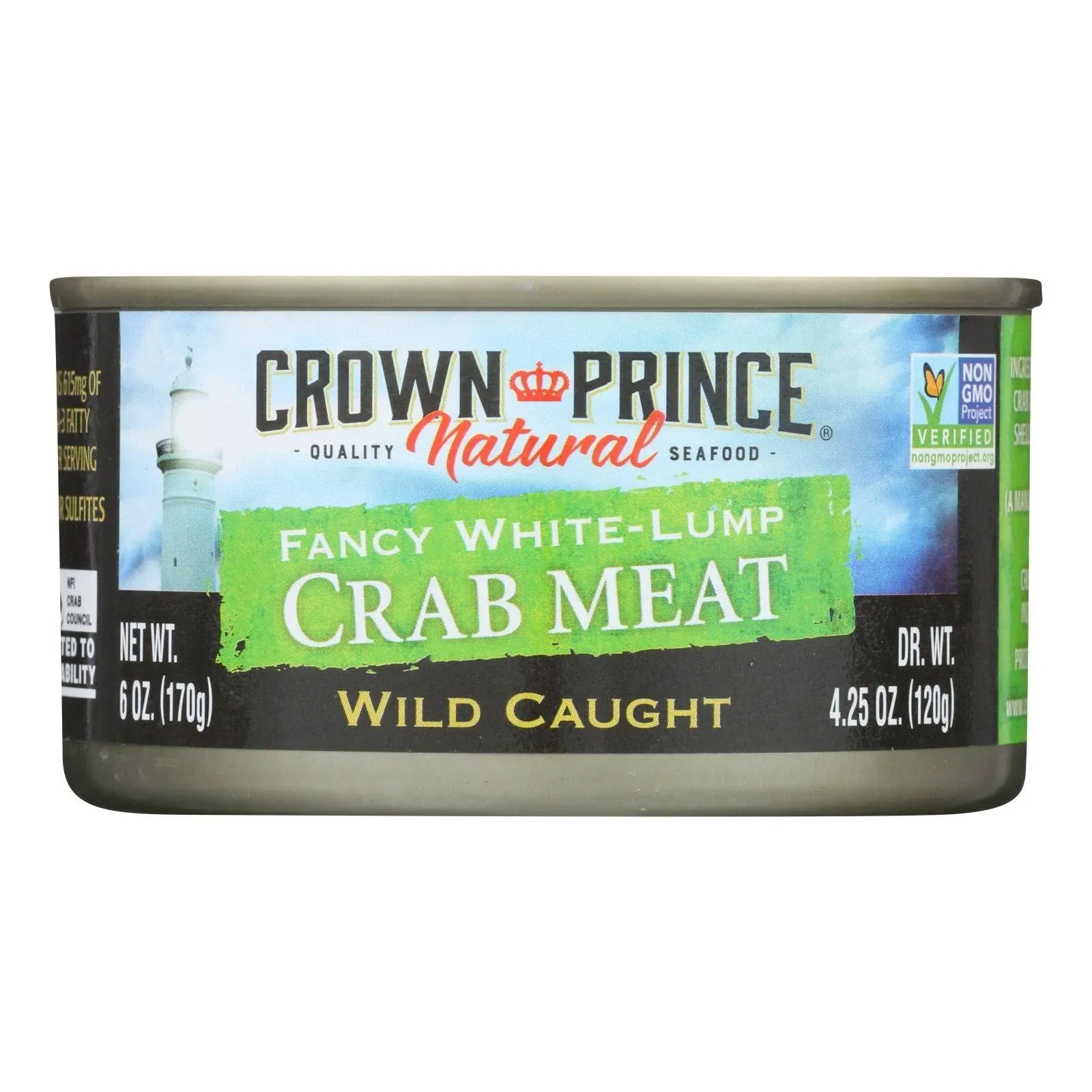 Crown Prince Crab Meat Fancy White Lump